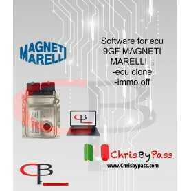 software for ecu 9GF by magneti marelli